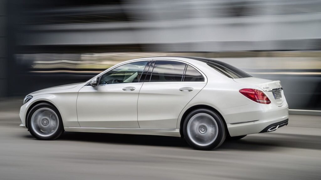 2020 C-Class side driving