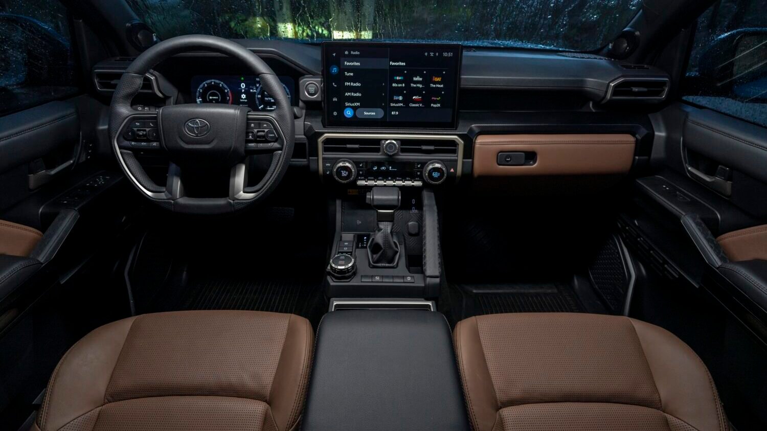 Interior of the 2025 4Runner