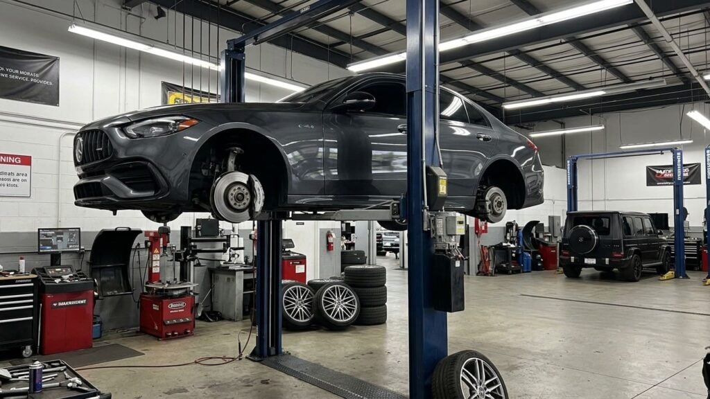 AMG repair shop