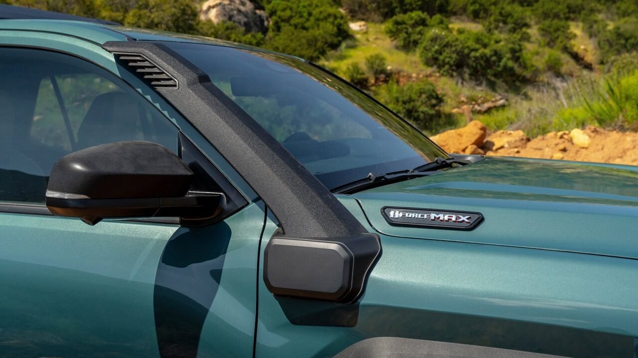 Snorkel of the 2024 4Runner Trailhunter