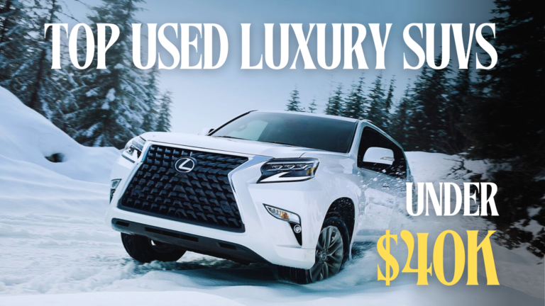 Top Used Luxury SUVs Under $40K in 2025 for Reliability and Style
