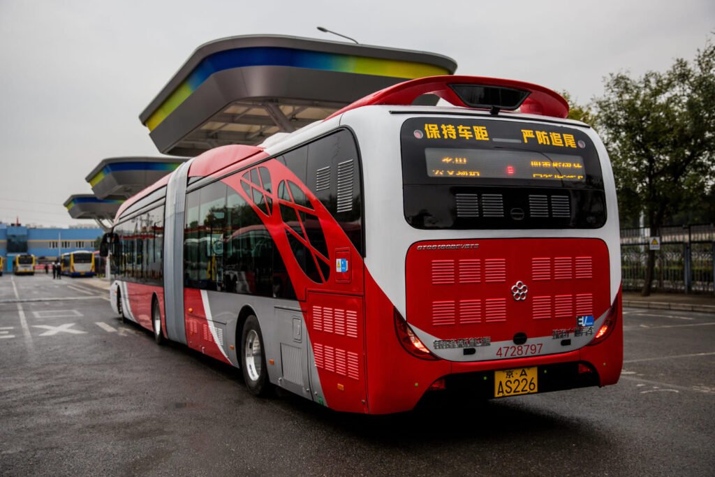 Electric bus in China