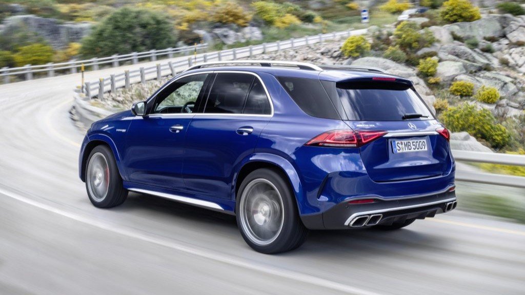 Mercedes Benz GLE 63 AMG back