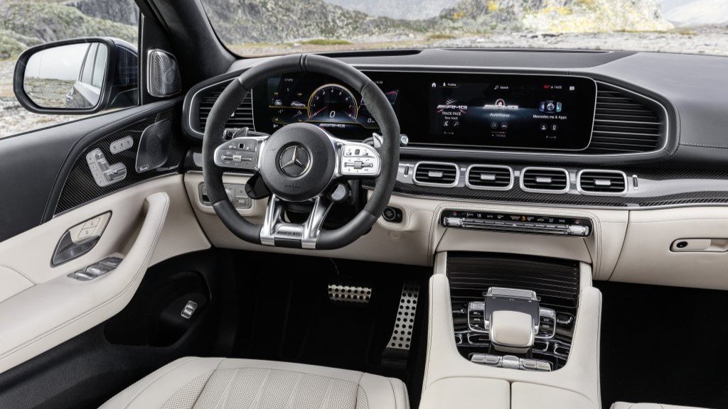 Mercedes Benz GLE 63 AMG interior