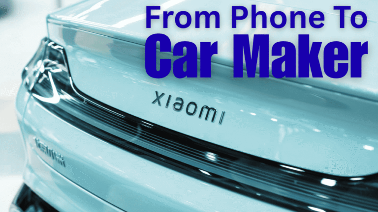 The Xiaomi Playbook: How To Go From A Phone Maker To A Carmaker