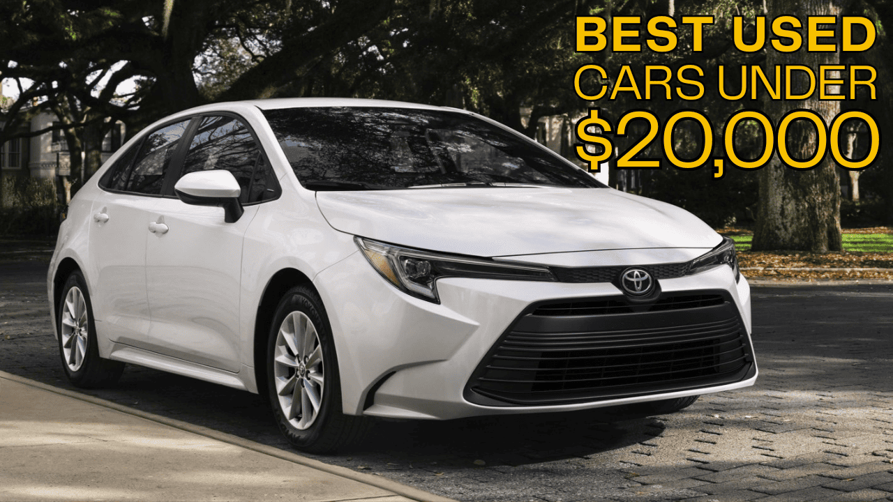 Best Used Cars Under $20,000 for Daily Driving in 2026