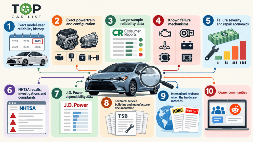 Top Car List_ 10-Step Reliability Guide